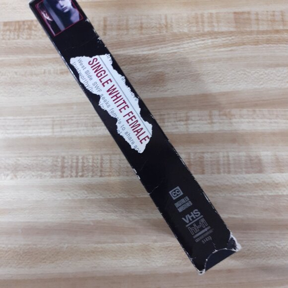 Single White Female 1993 VHS Bridget Fonda Psychological Erotic Thriller Horror - Picture 3 of 9